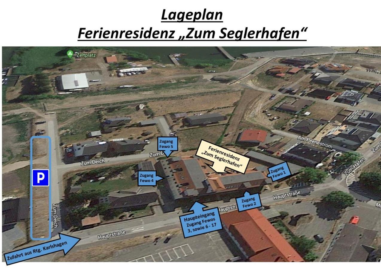 Residenz Zum Seglerhafen-St Leilighet Peenemunde Eksteriør bilde